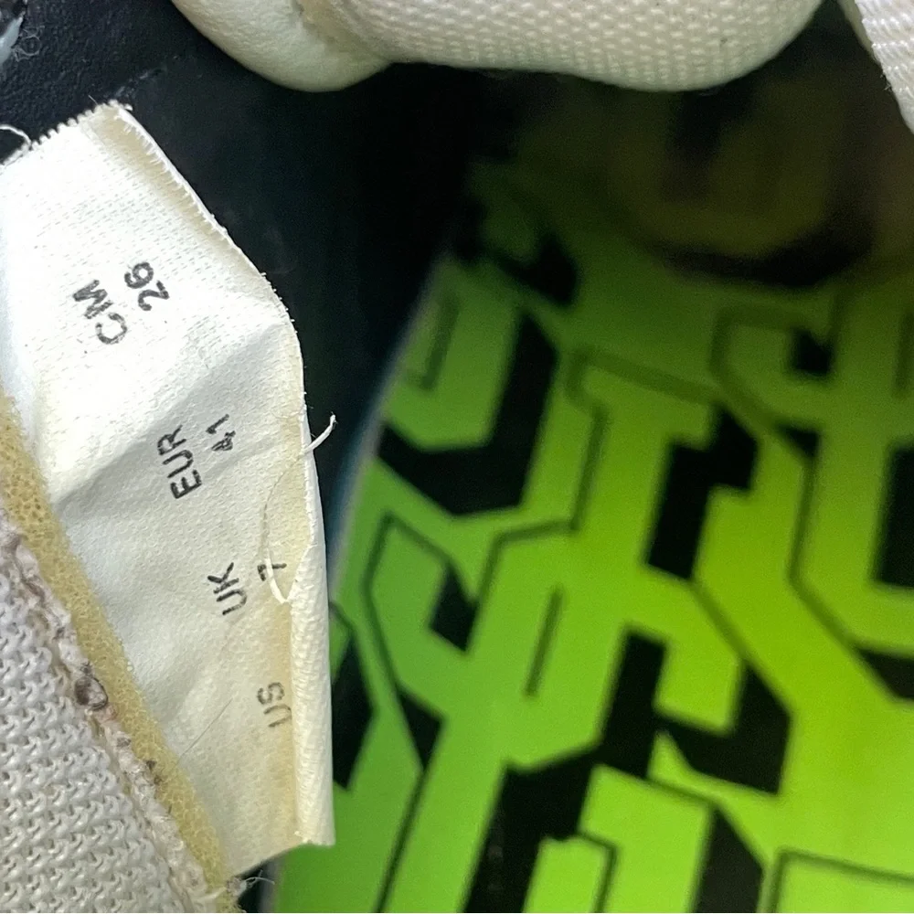 GF-01 by John Geiger 'White Pebbled Leather size 8 US - Picture 9 of 12